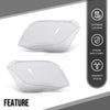 G-PLUS Headlight Lens Cover Compatible with Benz GLK X204 GLK250 GLK280 GLK300 GLK350 2013 2014 2015 Left & Right Front Headlamp Lens Cover Clear