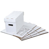 G-PLUS Comic Book Storage Comic Book Box Holds 150-175 Comics Collapsible Moistureproof Archival Cardboard 5 Pack