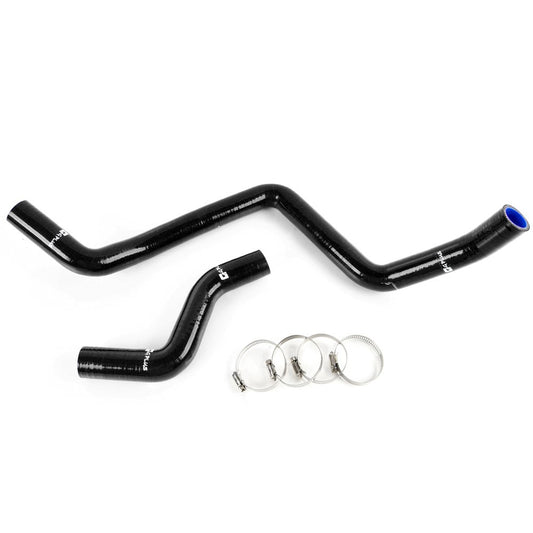 G-PLUS Silicone Radiator Coolant Hose Pipe Kit Clamps Compatible With 1992-2000 Honda Civic Sohc D15/16 EG/EK,Black