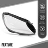 G-PLUS Headlight Lens Cover Compatible with Benz C-Class W205 2019-2020 Right Side Front Headlamp Lens Cover Clear