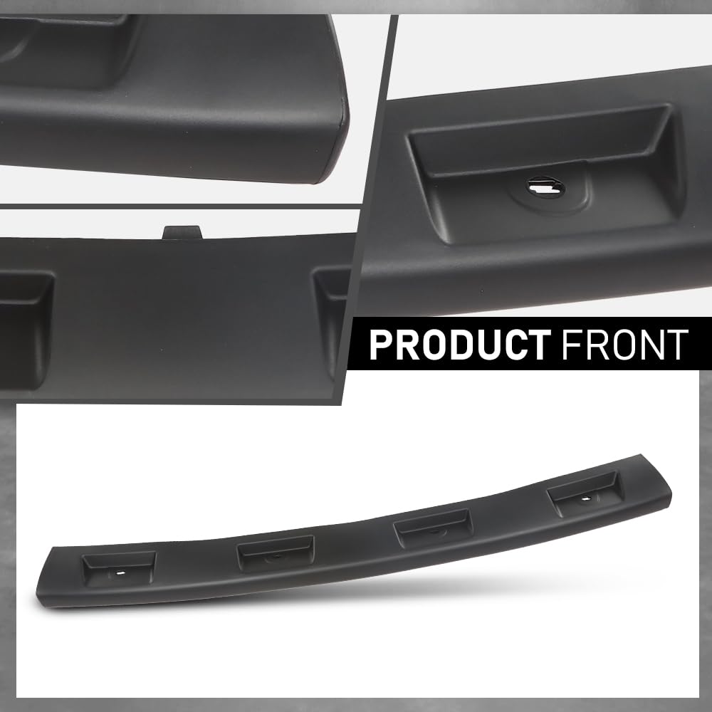 G-PLUS Front Towing Eye Cover Compatible with Range Rover 2010-2012 Black