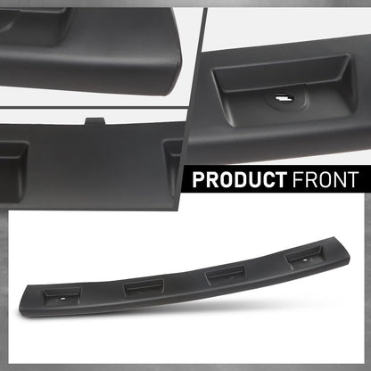 G-PLUS Front Towing Eye Cover Compatible with Range Rover 2010-2012 Black