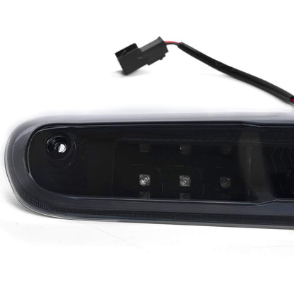 G-PLUS LED 3rd Third Brake Light High Mount Stop Light Compatible with Chevy Silverado/GMC Sierra 1500 2500 HD 3500 HD 2007 2008 2009 2010 2011 2012 2013 Rear Brake Tail Lamp Smoke Lens