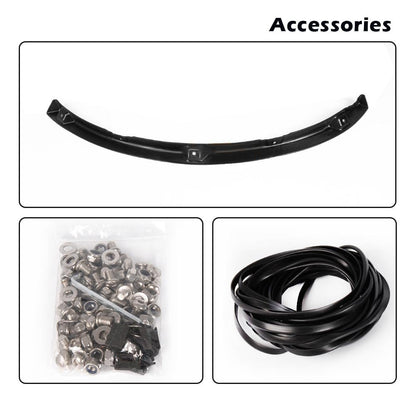 G-PLUS Fender Flares Smooth Pocket Riveted 4 PCS Compatible with Ford F150 2009-2014 Styleside with 67.0" / 78.8" / 97.4" Bed Length Models Only, Not for Platinum & Raptor models