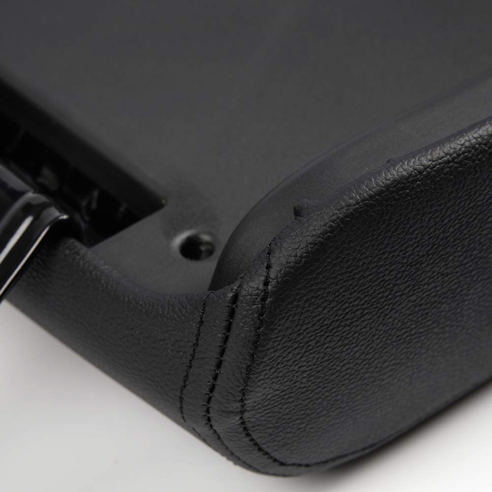 G-PLUS Front Center Console Armrest Lid Compatible with 2007-2014 Chevy GMC Silverado Sierra, Center Console Lid Assembly 15941534 19328718 15217111 (Black)