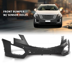 G-PLUS Front Upper Bumper Cover for Cadillac XT5 2017-2019 Sensor Holes Black Product Details
