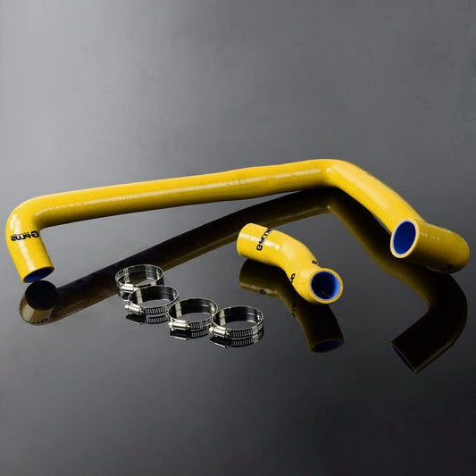 G-PLUS Silicone Radiator Hose Kit Compatible With Nissan 300ZX Z32 Fairlady VG30DET 1989-2000,Yellow