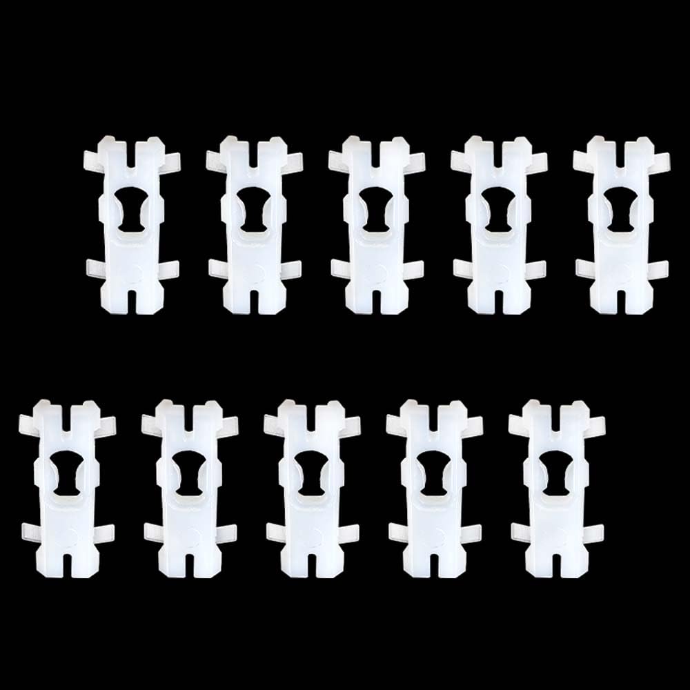 G-PLUS 10pcs Door Belt Side Trim Clips Compatible with 1971 1972 1973 1974 Dodge Challenger, Dart, Monaco, Polara, Charger, Challenger/Plymouth Barracuda, Cuda, Fury III, Gran Fury 11191