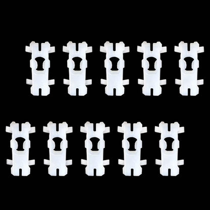 G-PLUS 10pcs Door Belt Side Trim Clips Compatible with 1971 1972 1973 1974 Dodge Challenger, Dart, Monaco, Polara, Charger, Challenger/Plymouth Barracuda, Cuda, Fury III, Gran Fury 11191