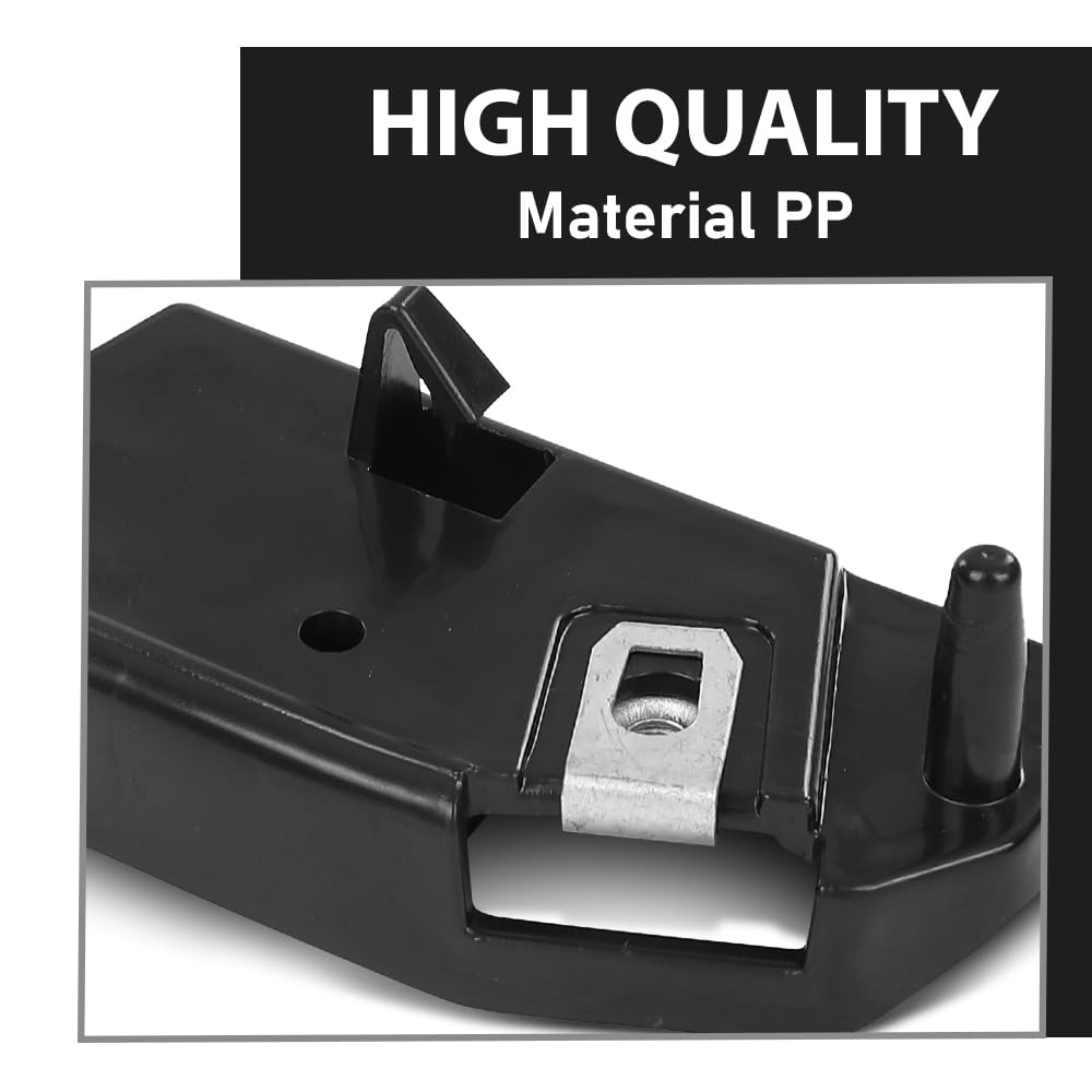G-PLUS Front Left Side Bumper Mount Bracket Compatible with Ford Edge 2019-2022 PP Black