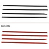 G-PLUS Chrome ABS Body Side Moldings Trim 4pcs Fit Dodge RAM 1500 2019-2021 Crew Cab Door Molding Trim Kit Strips Universal Door Protector Automotive Molding Trim