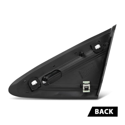 G-PLUS Front Right Side Fender Molding Trim Part Mirror Corner Triangle Trim View Mirror Flag Applique Panel Cover Compatible with Cadillac XTS 2013-2019 22955948 Chrome and Black