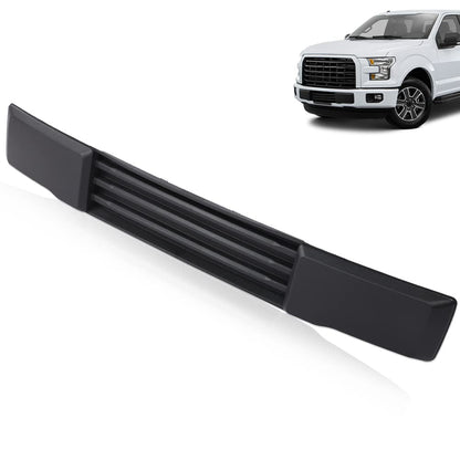 G-PLUS Front Bumper Cover w/o Block Heater & w/o Grille Shutters Compatible with Ford F150 2015-2017 FL3Z17E810AA FL3Z17A385A FL3417N388BB FL3Z17E810BA