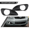 G-PLUS Front Bumper Fog Light Driving Lamp Cover Trim Compatible with Toyota Yaris Sedan 2007-2013/Fit Toyota Vios Limo (XP90) 2007-2013/Fit Belta 2006-2012 52127-0D190, 52128-0D090