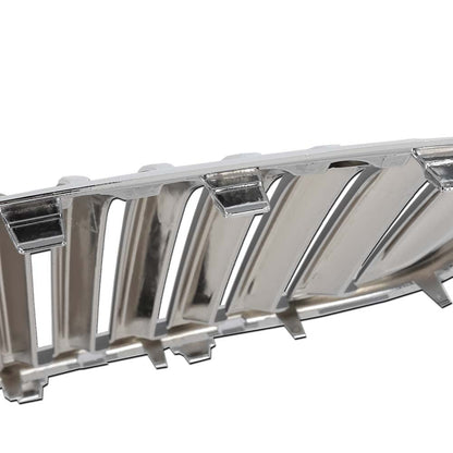 G-PLUS Front Bumper Upper Grille Assembly Chrome Compatible with 2012-2017 Buick Verano 20984572, 23172630, 23274652