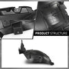 G-PLUS Front Passenger Side Forward Fender Liner Fit Benz GLE300d 2016,Fit Benz GLE350/GLE400 2016-2019,Fit GLE43/GLE450 AMG 2016-2019,Fit GLE550/GLE550e 2016-2018 1668802905, MB1249187