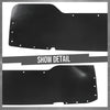 G-PLUS Rear Dually Left Right Bed Inner Fender Liner Set Compatible with Ford F350 Super Duty 1999-2010 (dually DRW) Black