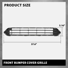 G-PLUS Front Bumper Grille for Subaru Outback 2015-2017 Close-up View