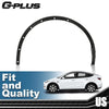 G-PLUS Front Left Fender Flare Compatible With 2020 2021 2022 2023 2024 Tesla Model Y MY Driver Side Wheel Fender Arch Molding Trim 149416400B 149418800B Black