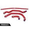 G-PLUS Silicone Radiator Hose Kit Compatible with Yamaha Banshee 350 YFZ350 1987-2006 Red