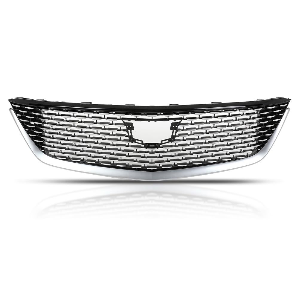 G-PLUS Front Bumper Grill Grille Compatible with Cadillac CT5 Luxury 2020-2023 84934970 Chrome Black