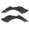 G-PLUS Front Inner Fender Liner Splash Shield Compatible with Toyota Yaris 2007-2012 Driver & Passenger Side 53875-52180 53876-52180 TO1250120 TO1251120
