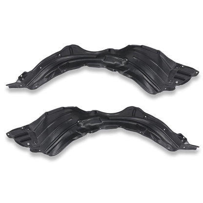 G-PLUS Front Inner Fender Liner Splash Shield Compatible with Toyota Yaris 2007-2012 Driver & Passenger Side 53875-52180 53876-52180 TO1250120 TO1251120