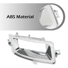 G-PLUS Fog Light Trim Set for Chevy Silverado 1500 2014-2015 Chrome Additional Angle