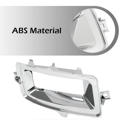 G-PLUS Fog Light Trim Set Compatible with Chevy Silverado 1500 High Country, LT, LTZ, WT 2014-2015/ Silverado 1500 LS, SSV 2015 Left&Right Chrome Silver 22944879, 22944880