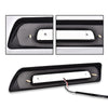 G-PLUS LED 3rd Third Brake Light Compatible with Toyota Tundra 2007-2018 Third High Mount Brake Tail Light Rear Brake Stop Tail Light Replace For# 81570-0C050(White Lens Black Base)