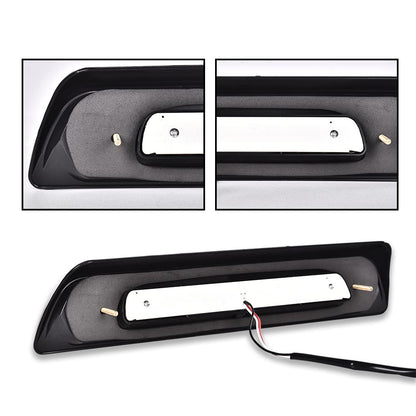 G-PLUS LED 3rd Third Brake Light Compatible with Toyota Tundra 2007-2018 Third High Mount Brake Tail Light Rear Brake Stop Tail Light Replace For# 81570-0C050(White Lens Black Base)