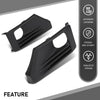 G-PLUS Bumper Fog Lights Lamps Bezels Cover Pair Compatible with Toyota RAV4 Adventure 2019-2022,Fit Toyota RAV4 TRD Off-Road 2020-2023 521280R170, 521270R170, TO1038226, TO1039226 Black