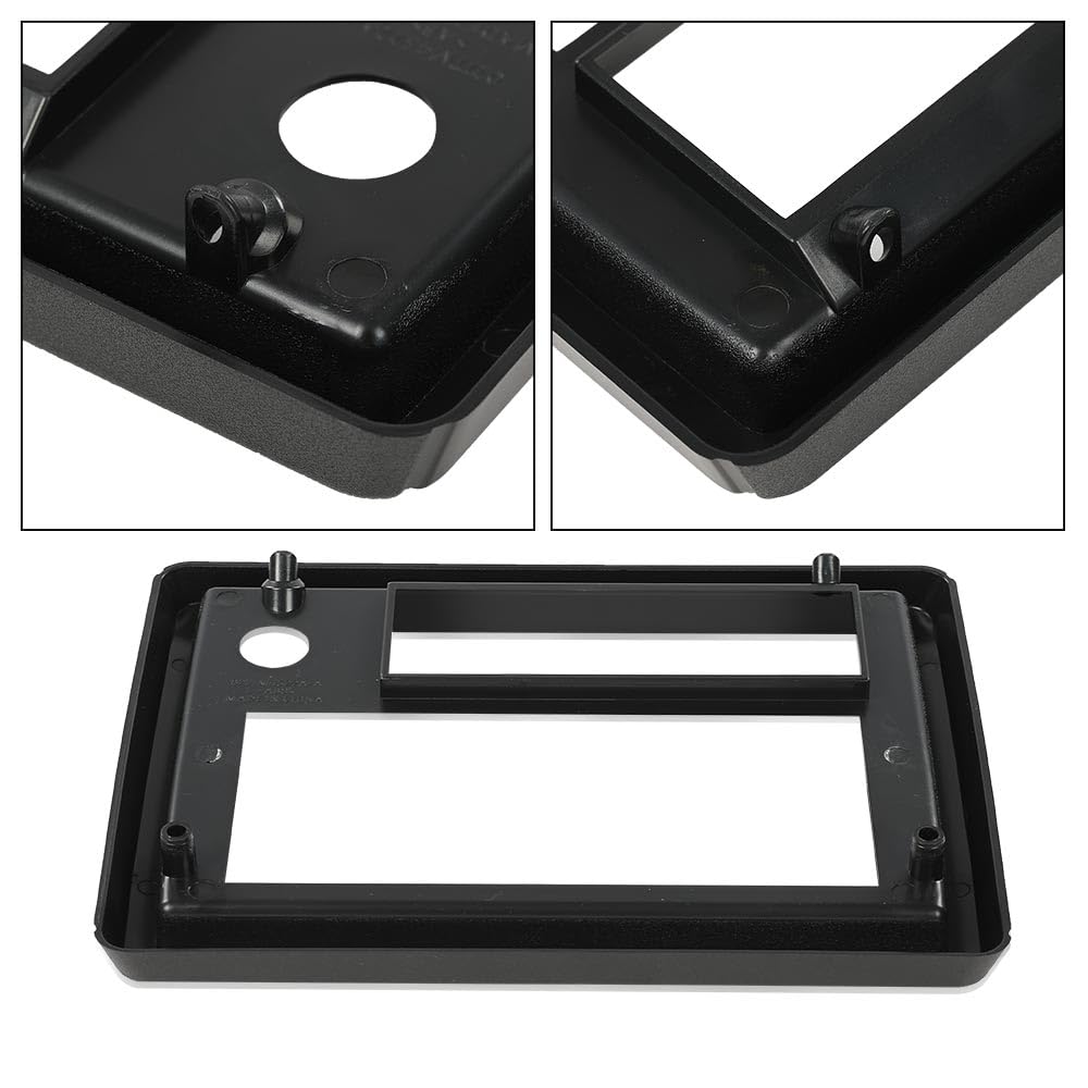 G-PLUS Black Radio Face Plate Compatible with Chevy El Camino Monte Carlo SS GMC Caballero 1981-1988