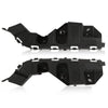 G-PLUS Bumper Bracket Retainer Front Pair Support Compatible with Chevy Trax Black 2015 2016 Driver & Passenger Side Bumper Bracket