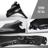 G-PLUS Front Right Passenger Side Fender Assembly Compatible with Chevy Trax 2017-2022 GM1241403, 42334474 Black