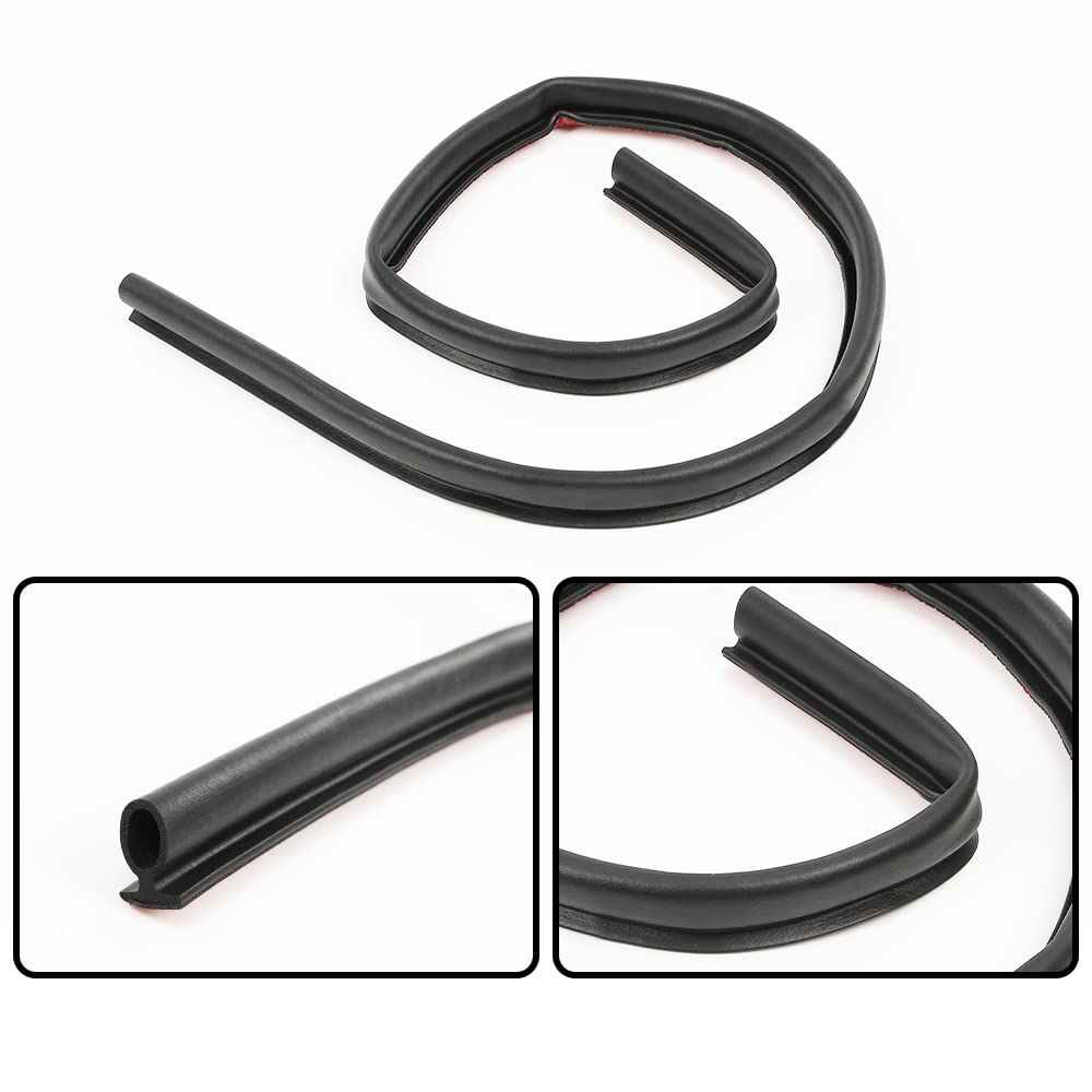 G-PLUS Performance Hood Rubber Seal Compatible with Chevy C5 Corvette 1997 1998 1999 2000 2001 2002 2003 2004 Hood Rubber Seal