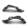 G-PLUS Front Driver & Passenger Side Pair Fender Liner Compatible with Toyota Corolla 2020-2022 53806-12140, 53805-12140, 53806-12100, 53805-12100, TO1248231 Black