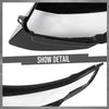 G-PLUS Headlight Lens Cover Compatible with Land Rover Range Rover Evoque 2011-2019 Left & Right Pair Front Headlamp Lens Cover Clear