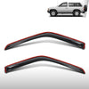 G-PLUS in-Channel Rain Guards 2pcs Compatible with Nissan Pathfinder 1987-1990 Compatible with Nissan Pickup 2-Door Regular Cab 1987-1997 Smoke