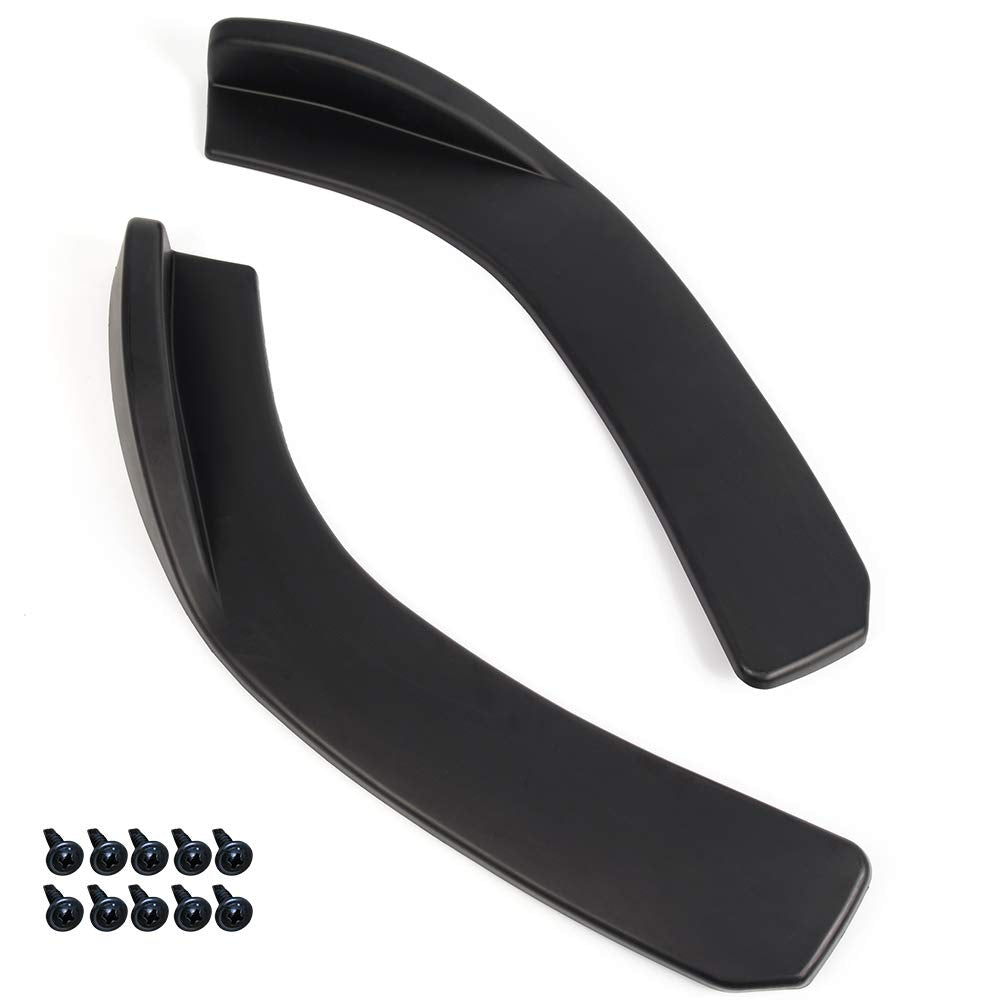G-PLUS Universal Polyurethane Winglet Aero Front Bumper Lip Splitter Diffuser
