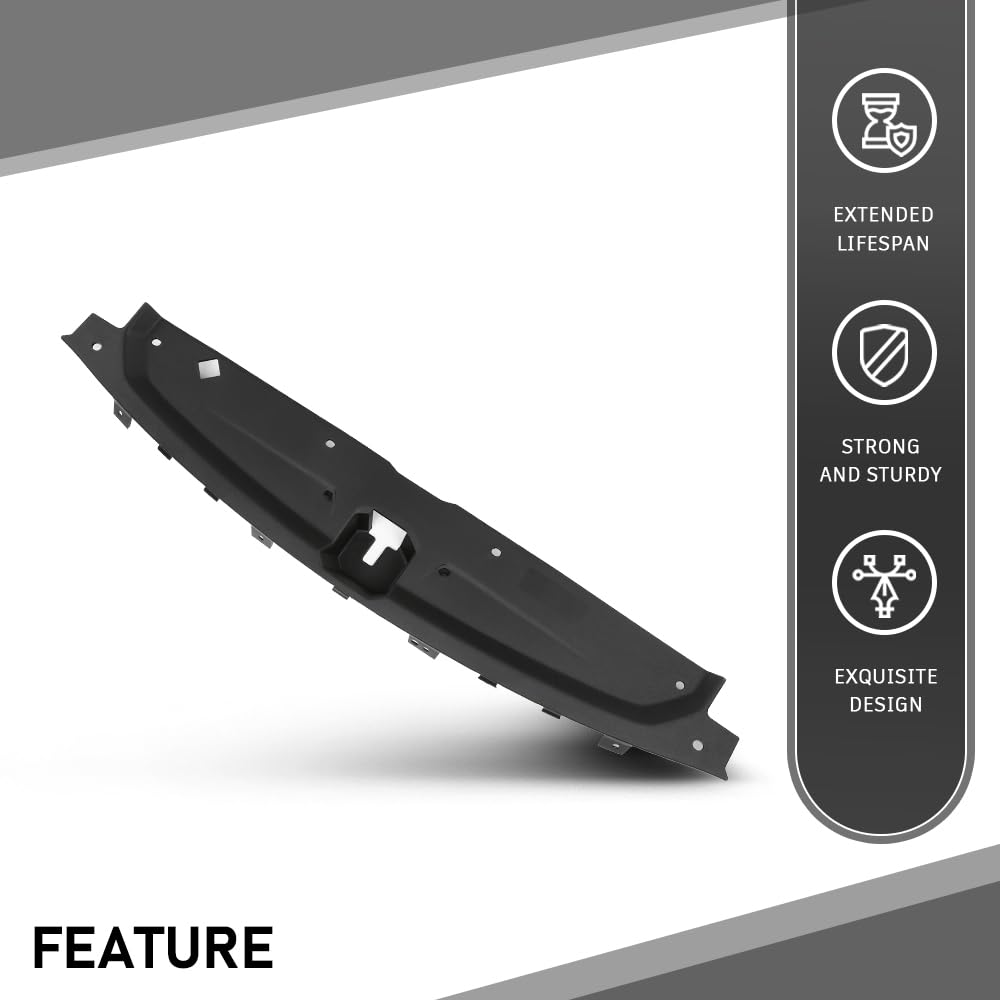 G-PLUS Radiator Grille Upper Cover Compatible with Kia Sportage 2.0L 2.4L 2017-2019 86361D9000, 86361-D9000