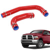 G-PLUS Red Radiator Silicone Hoses Compatible with Dodge Ram 2500 3500 Cummins 5.9L/6.7L Diesel 2003-2010