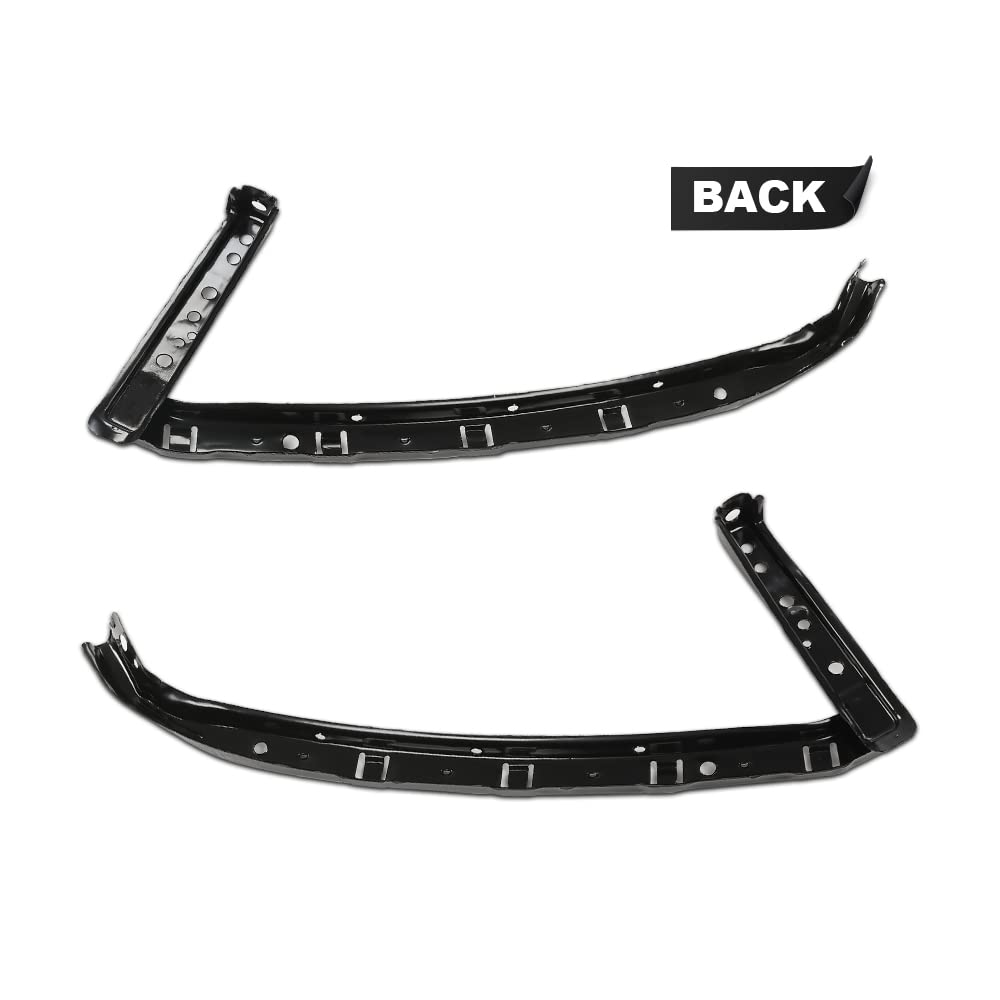 G-PLUS Front Left and Right Bumper Bracket Compatible with Honda Civic 2006-2011 DX/EX 4-Door Sedan Driver & Passenger LH/RH Front Bumper Bracket 71140SNAA00 HO1067108 71190SNAA00 HO106610