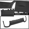 G-PLUS Rear Air Dam Deflector Lower Valance Apron Compatible with Jeep Cherokee 2015-2018 68236953AA CH1195128