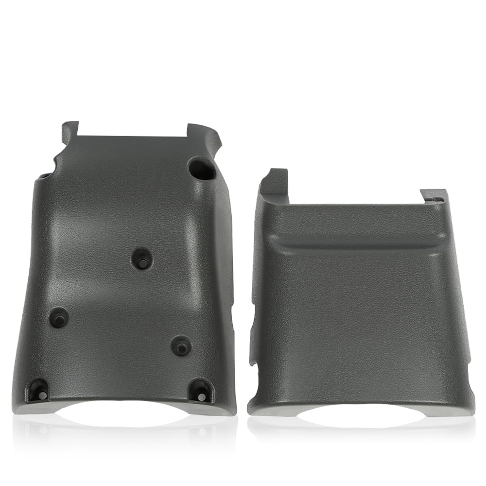 G-PLUS Gray Lower & Upper Steering Column Cover Compatible with Toyota 4Runner Pickup 1990 1991 1992 1993 1994 1995, 45286-35330, 45287-04020, 45286-04020, 45286-35360