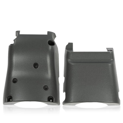 G-PLUS Gray Lower & Upper Steering Column Cover Compatible with Toyota 4Runner Pickup 1990 1991 1992 1993 1994 1995, 45286-35330, 45287-04020, 45286-04020, 45286-35360