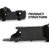 G-PLUS Front Left and Right Bumper Retainer Compatible with 2012-2018 Chevy Sonic 2PCS Driver and Passenger Side Front Bumper Brackets Retainer 42497964 GM1042142 42497965 GM1043142