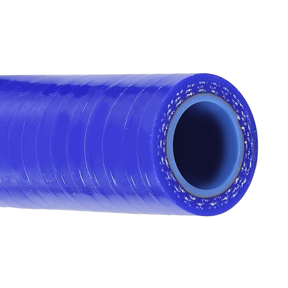 G-PLUS Silicone Radiator Coolant Hose Kit Clamps Compatible With 1996-2004 FORD MUSTANG GT 4.6L V8,Blue