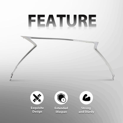 G-PLUS Front Bumper Grille Trim Surroud Compatible with 2015 2016 2017 NX200t NX300 F Sport Type LX1202108 5312178010 Chrome