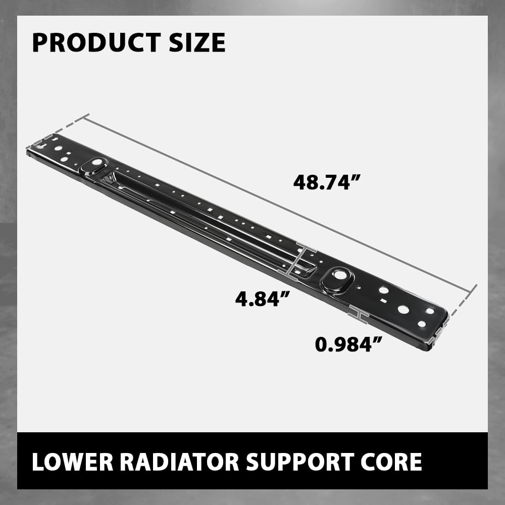 G-PLUS Lower Radiator Support Core, Compatible with Ford Fusion/MKZ 2013-2020, Fit Ford Police Responder Hybrid 2020, GS7Z16138A, DS7Z16138A